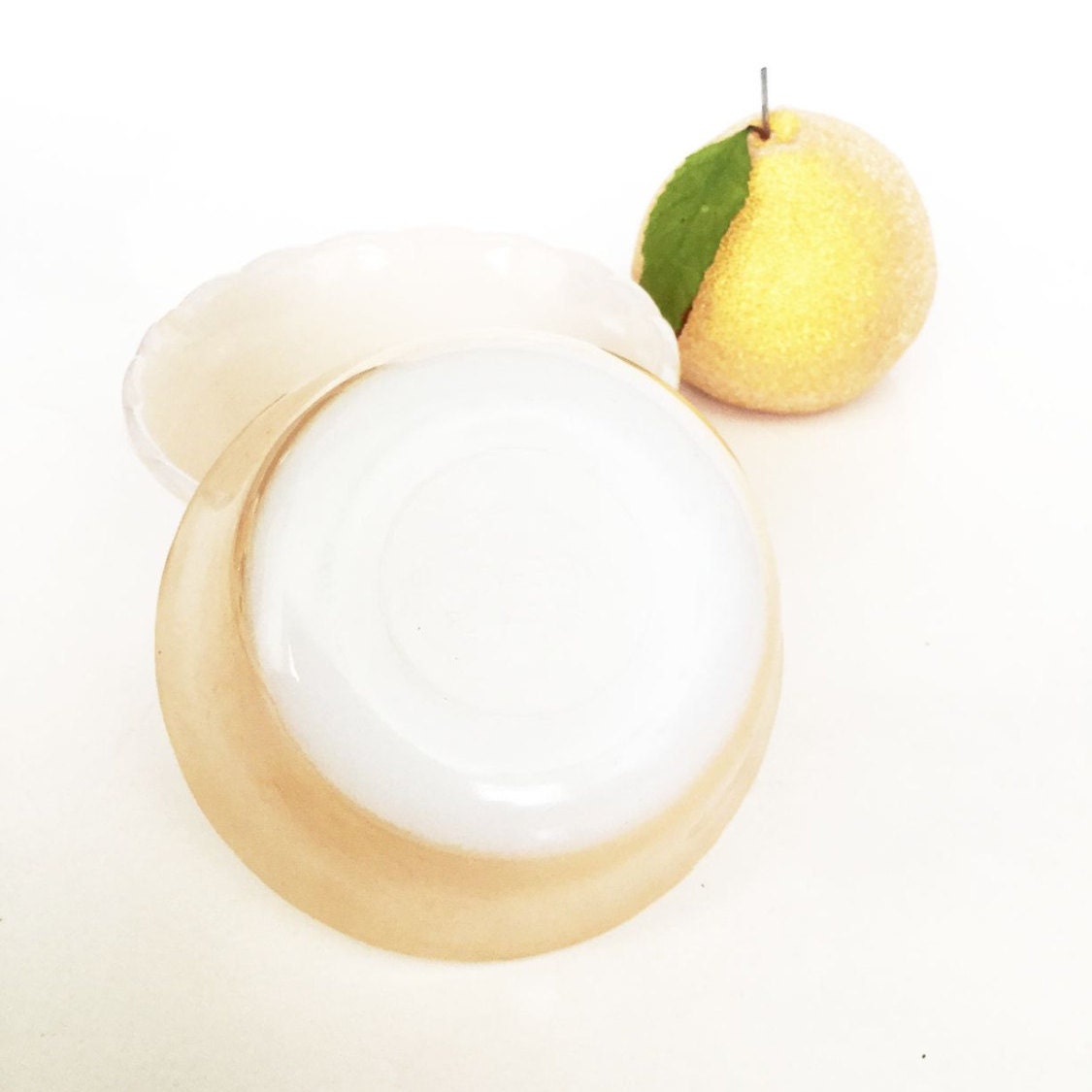 Fire King Peach Vintage Ovenware Bowls