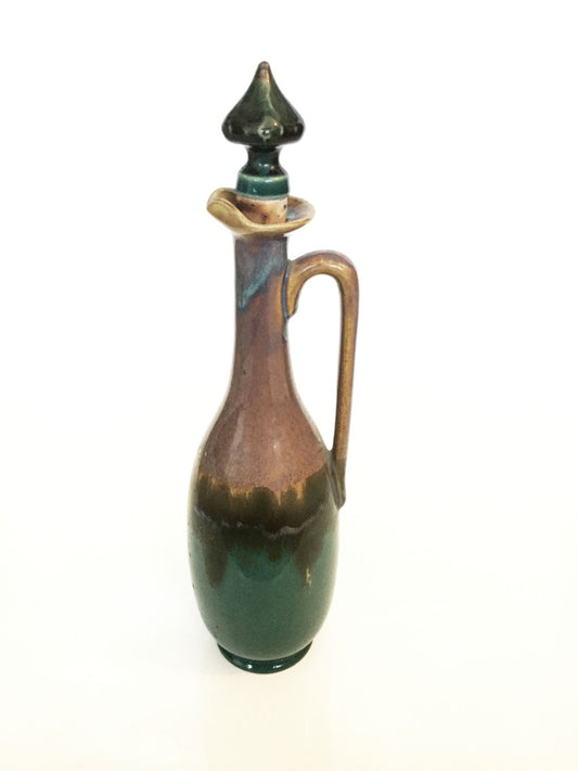 Vintage French Ceramic Decanter