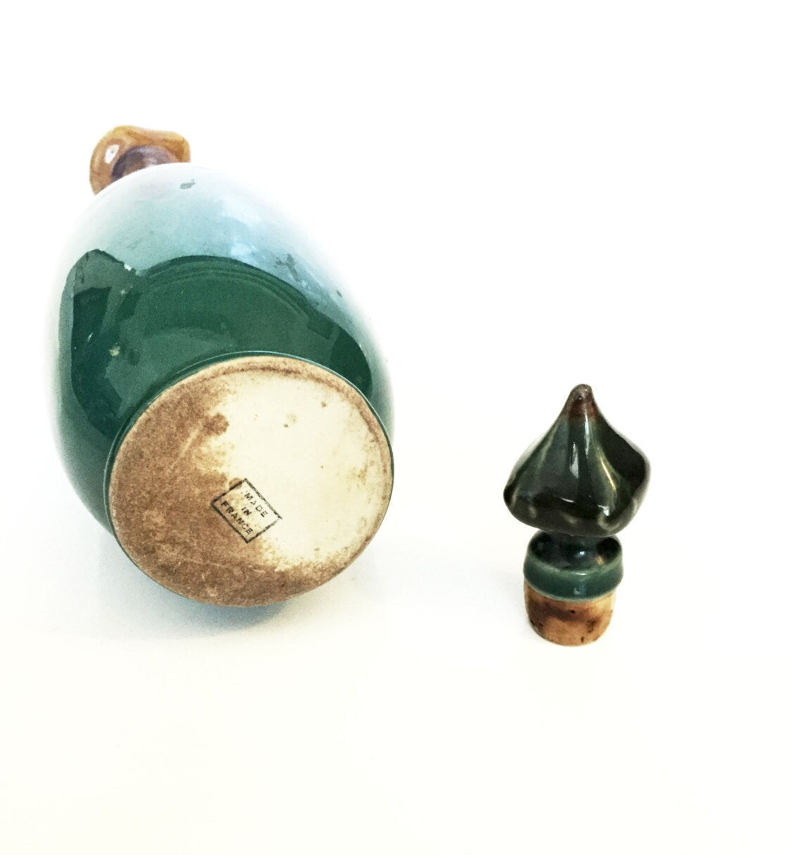 Vintage French Ceramic Decanter