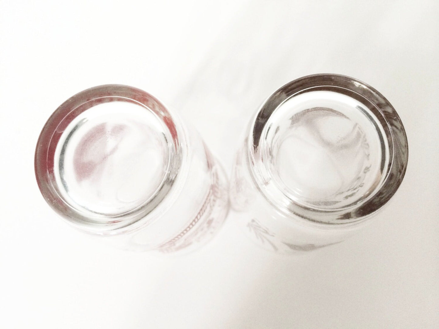 Bustling Betty Swanky Swigs Kraft Food Jars Juice Glasses