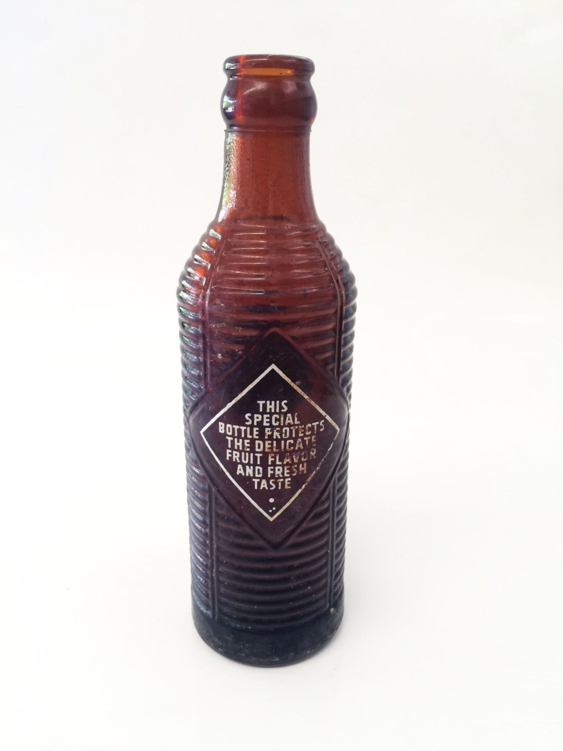 Vintage Orange Crush Soda Bottle