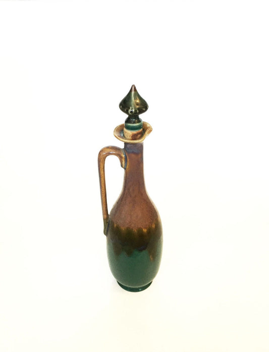 Vintage French Ceramic Decanter