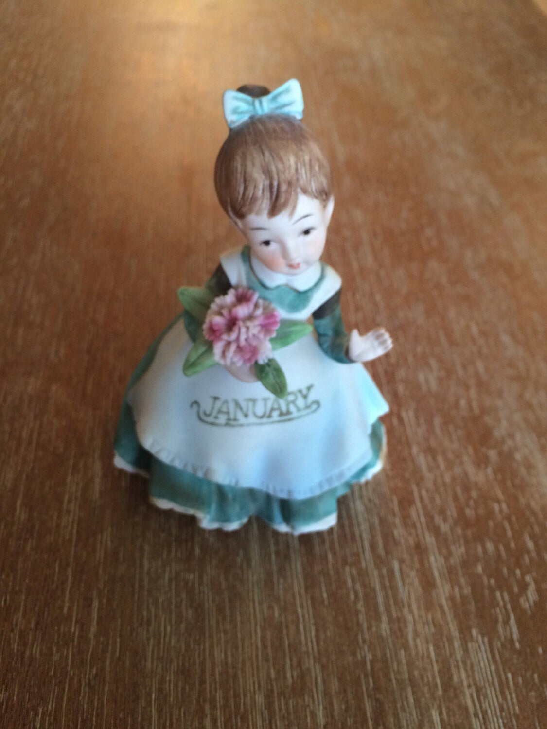 Lefton January Girl Figurine