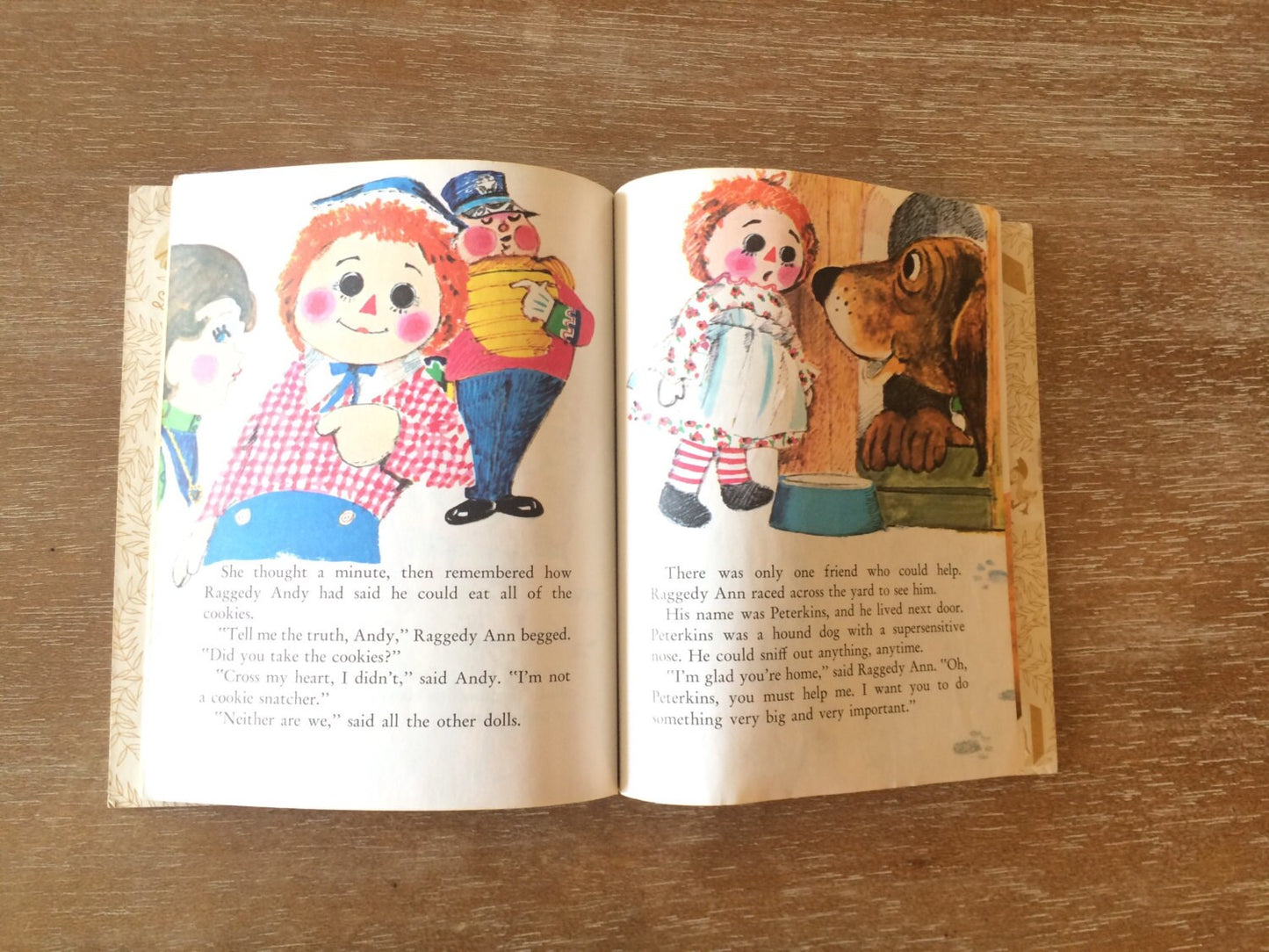 Little Golden Book Raggedy Ann and the Cookie Snatcher