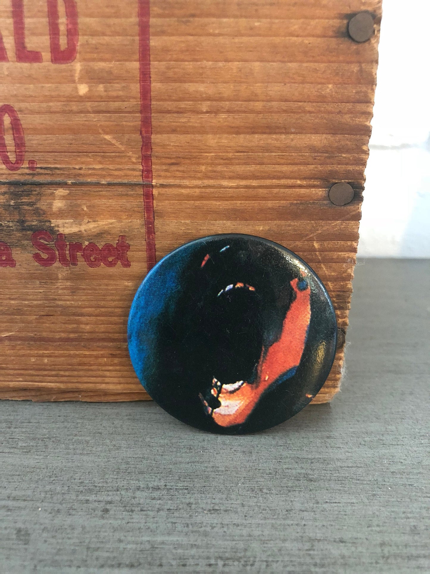 Vintage Pink Floyd The Wall Pinback Button