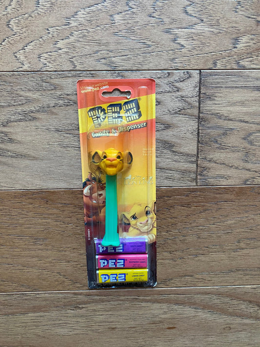 Walt Disney Lion King Pez Dispenser Simba NIB Disney Pez Collectible