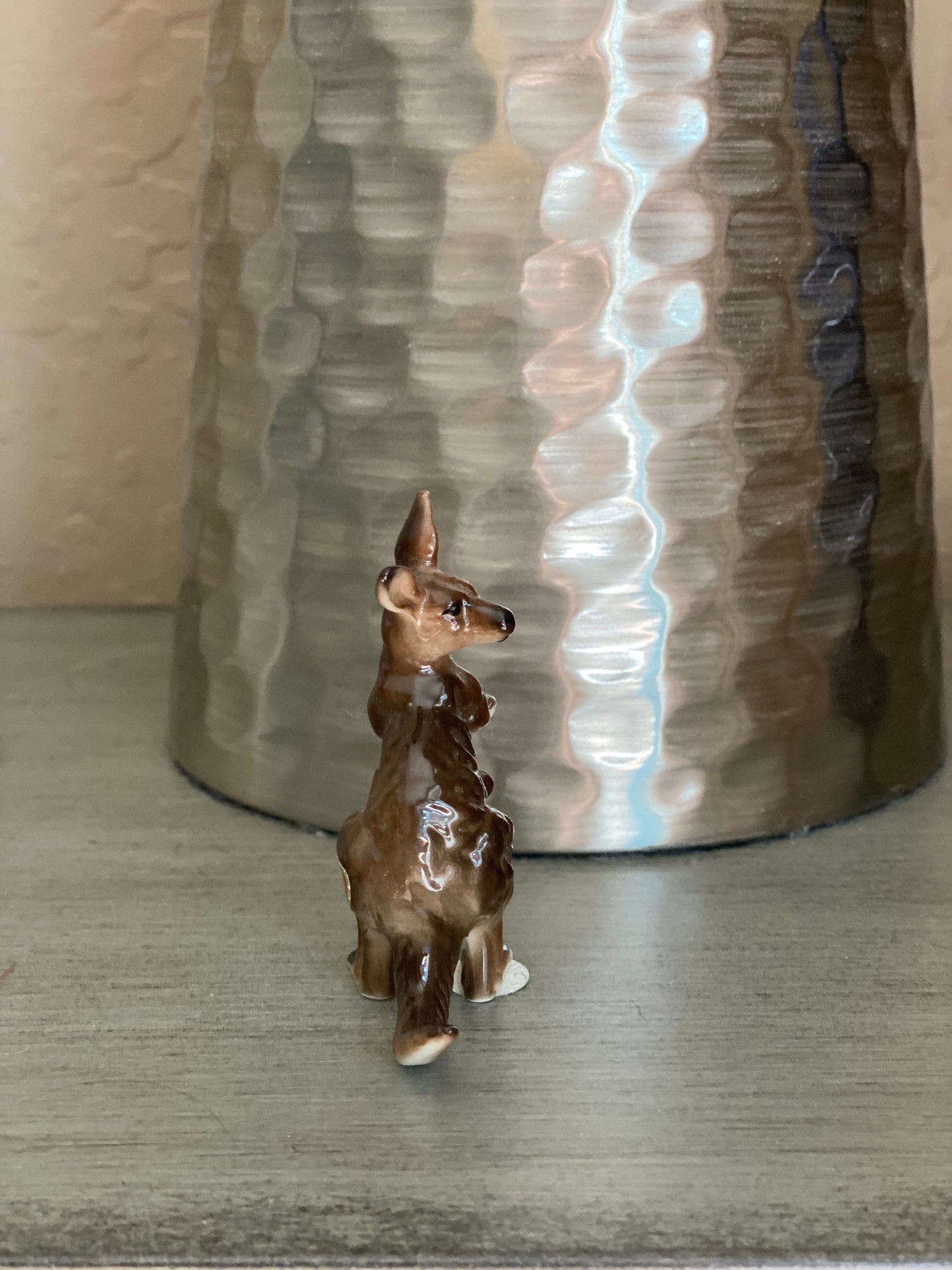 Vintage Bone China Kangaroo Figurine