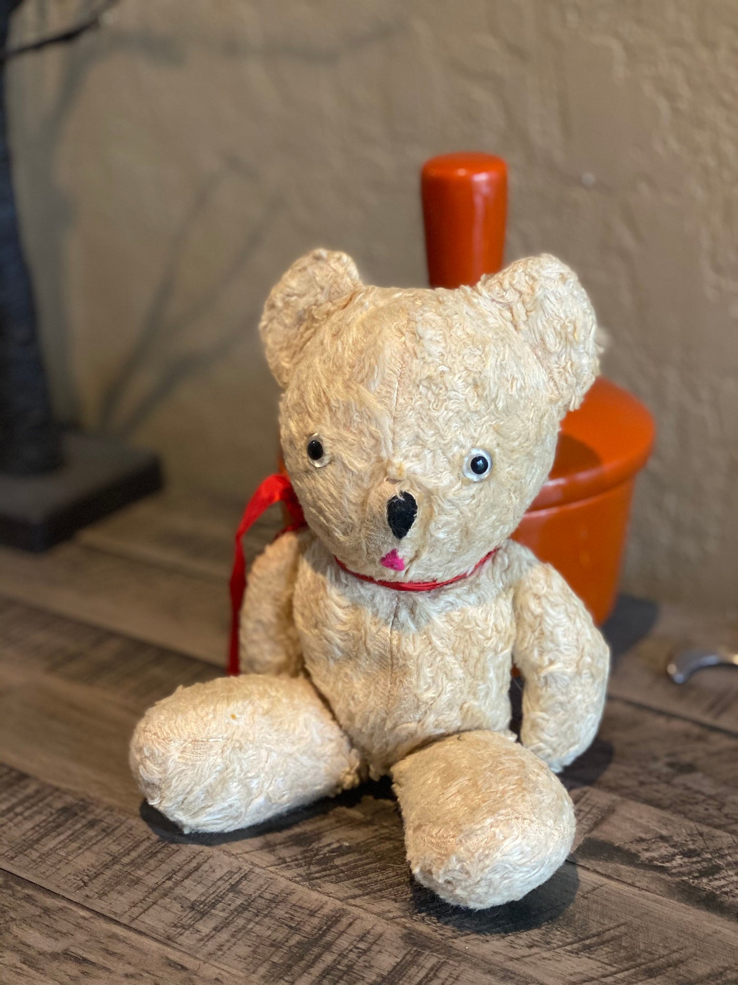 Vintage Sawdust Stuffed Bear Stuffed Animal