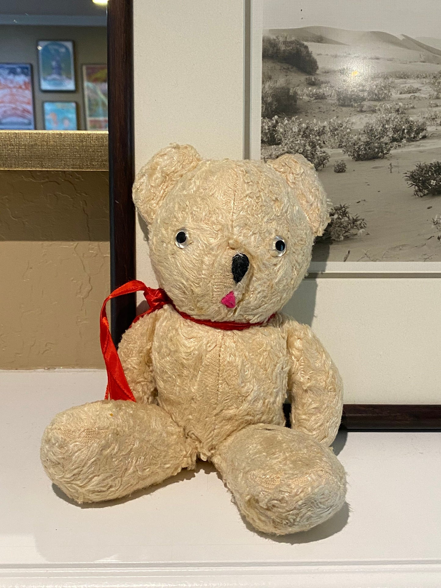 Vintage Sawdust Stuffed Bear Stuffed Animal