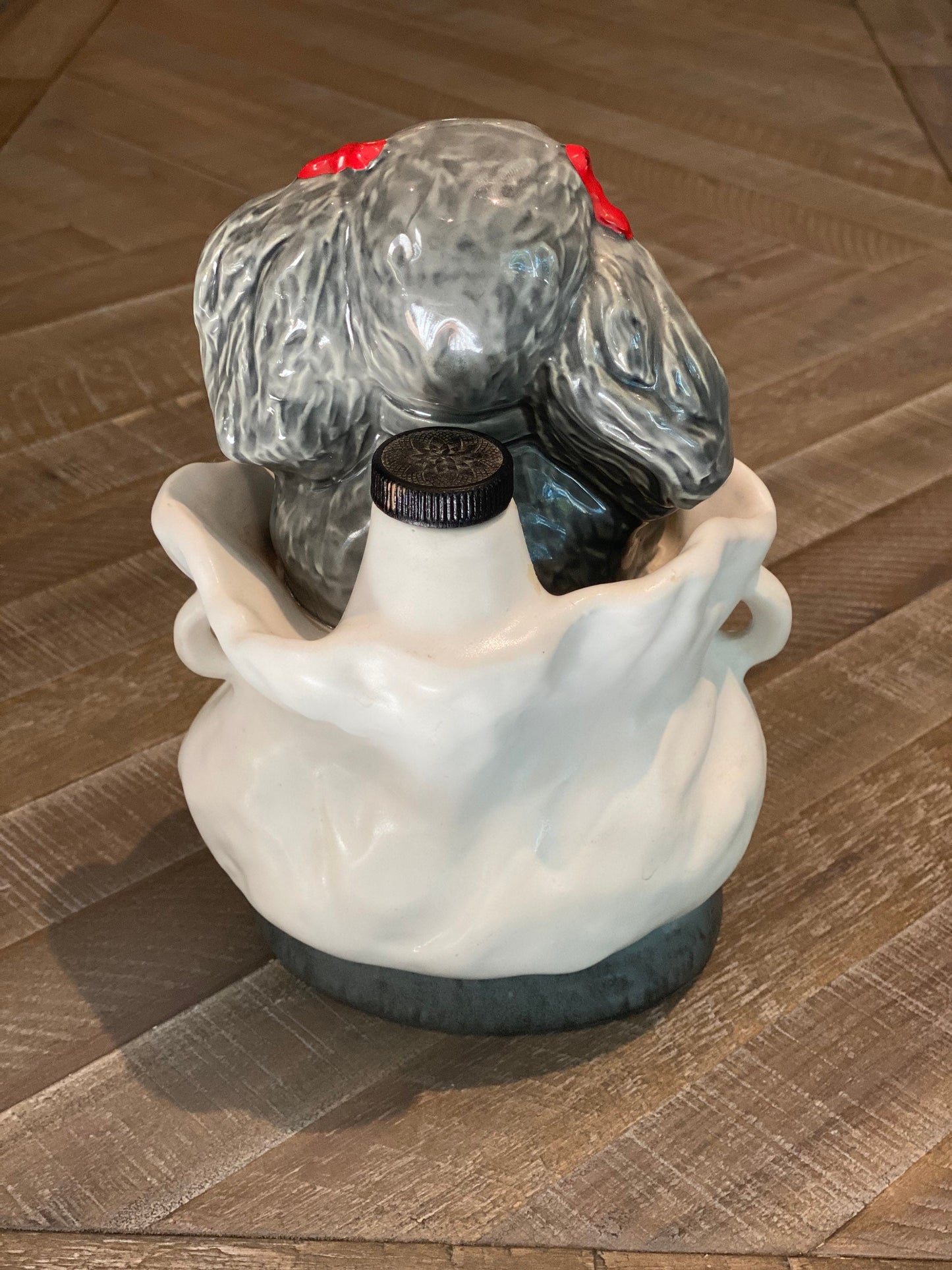 Jim Beam Whiskey Decanter Tiffiny Poodle Dog Decanter