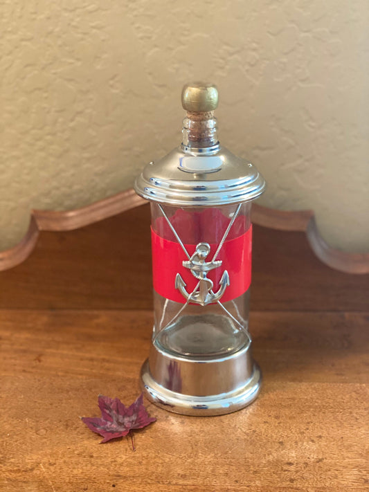 Vintage Musical Anchor Nautical Decor Glass Decanter How Dry I Am