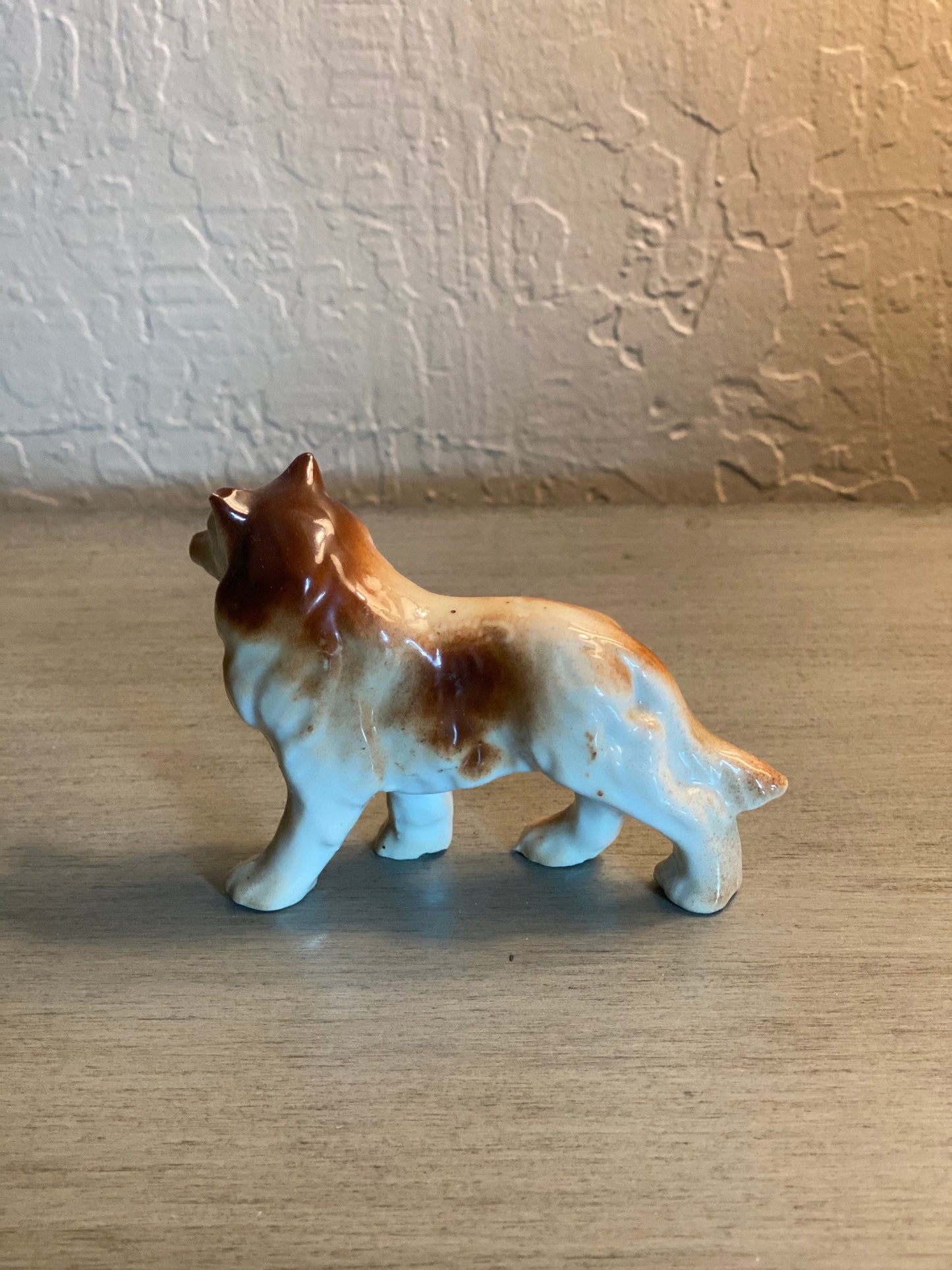 Vintage Dog Laddie Collie Figurine Dog Figurine