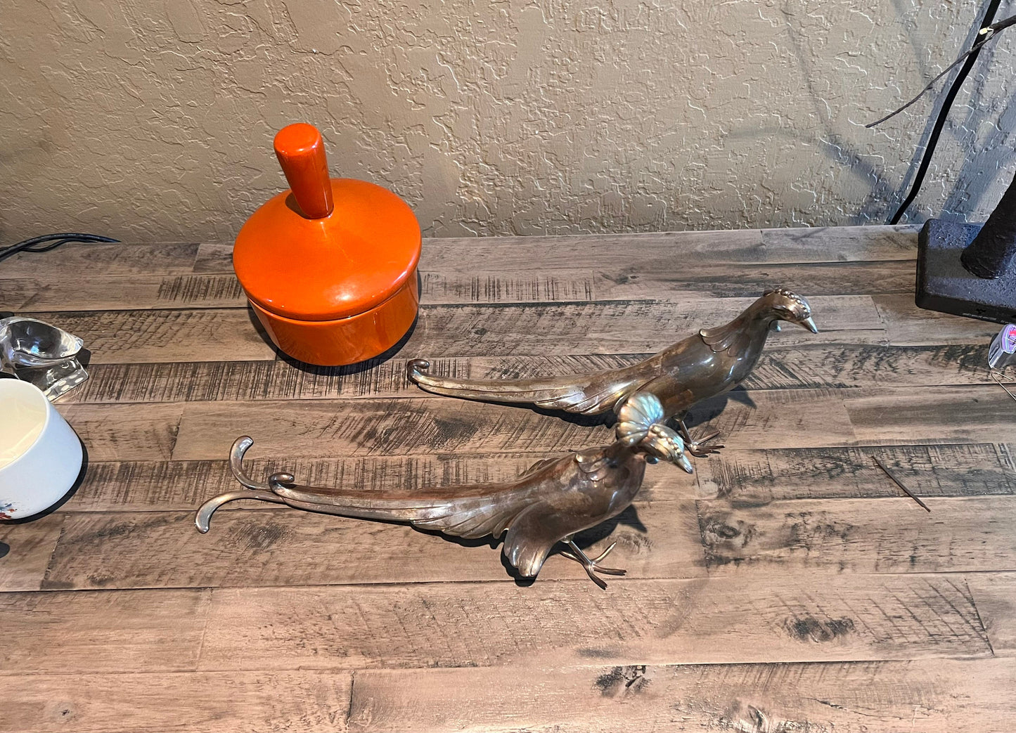 Vintage Weidlach Bros Sterling Silver Pheasants