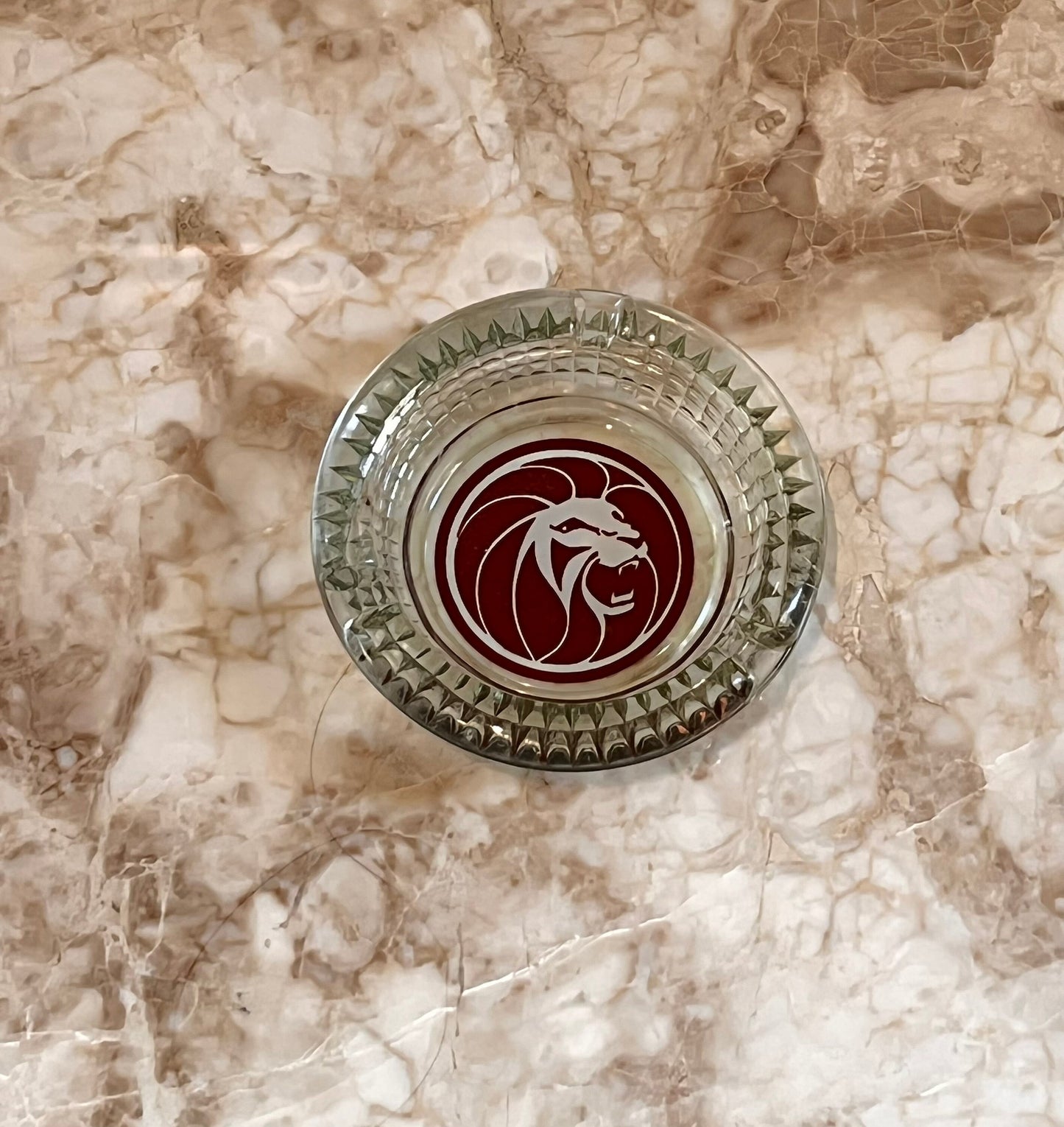 Vintage MGM Grand Lion Casino Las Vegas Collectible Ashtray