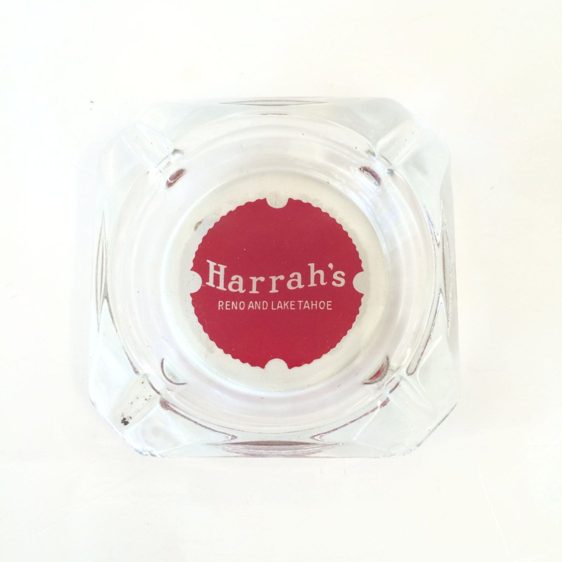 Harrah's Casino Lake Tahoe and Reno Collectible Ashtray