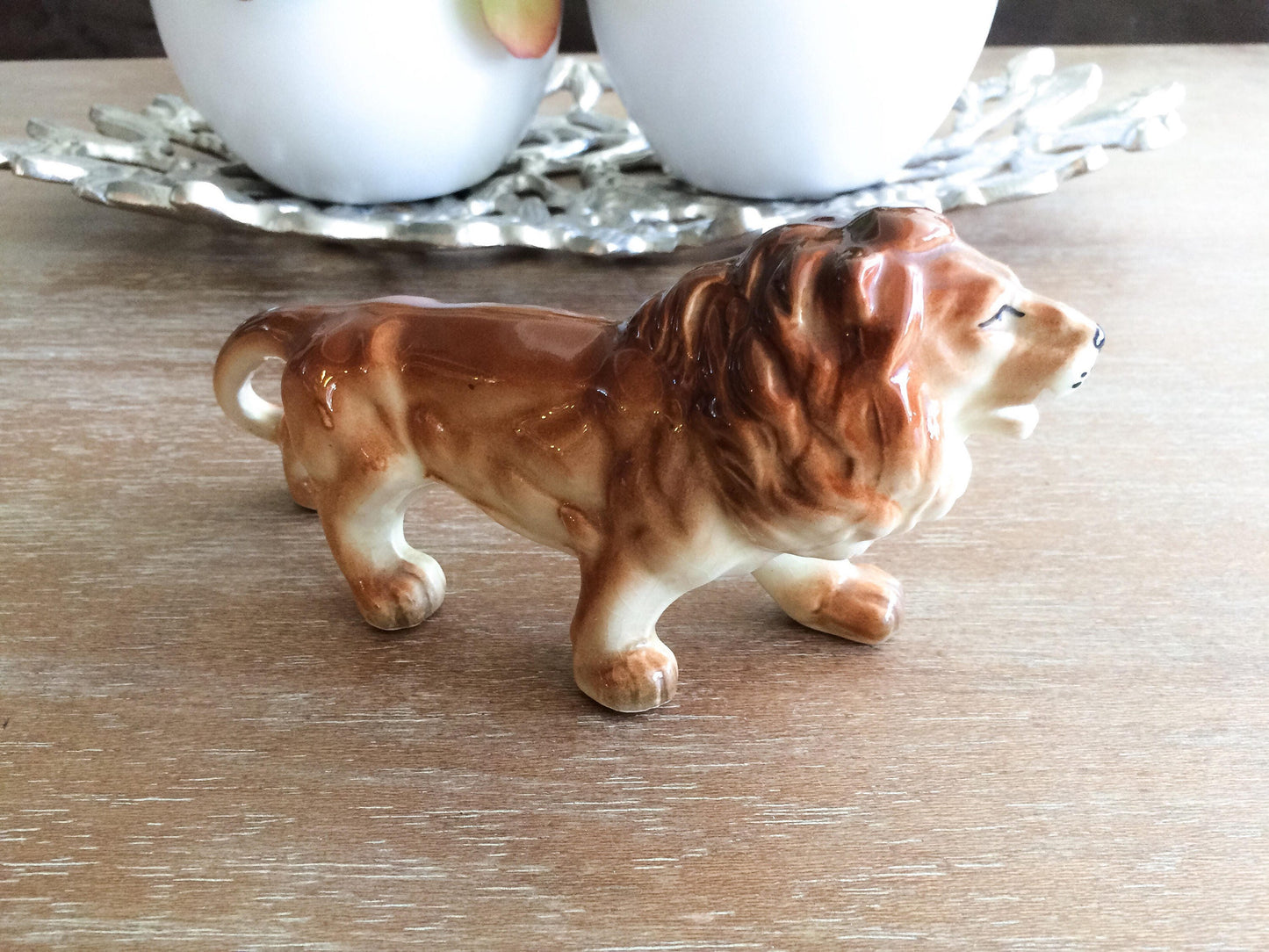 Vintage Lion Figurine Made in Japan