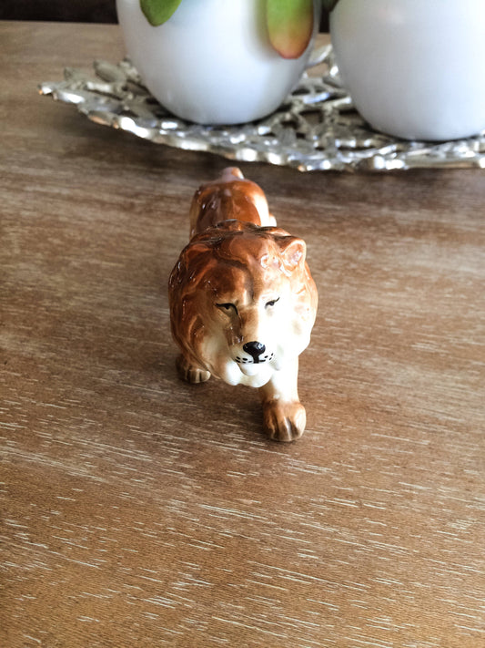 Vintage Lion Figurine Made in Japan