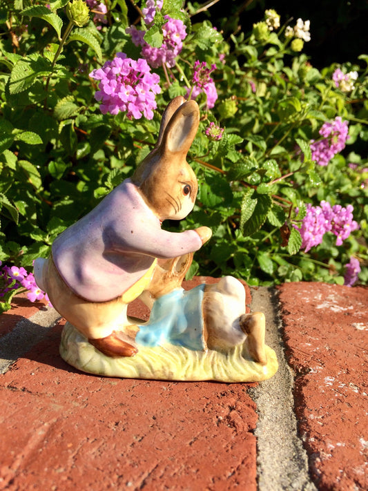 Beatrix Potter's Mr. Benjamin Bunny and Peter Rabbit