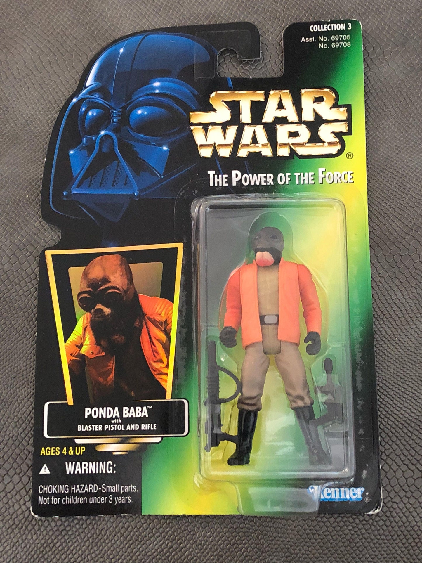 Star Wars The Power of the Force Ponda Baba Green Card 1996