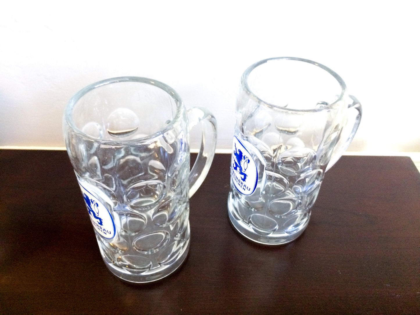 Lowenbrau Munchen 1 Liter Beer Glasses Steins Mugs