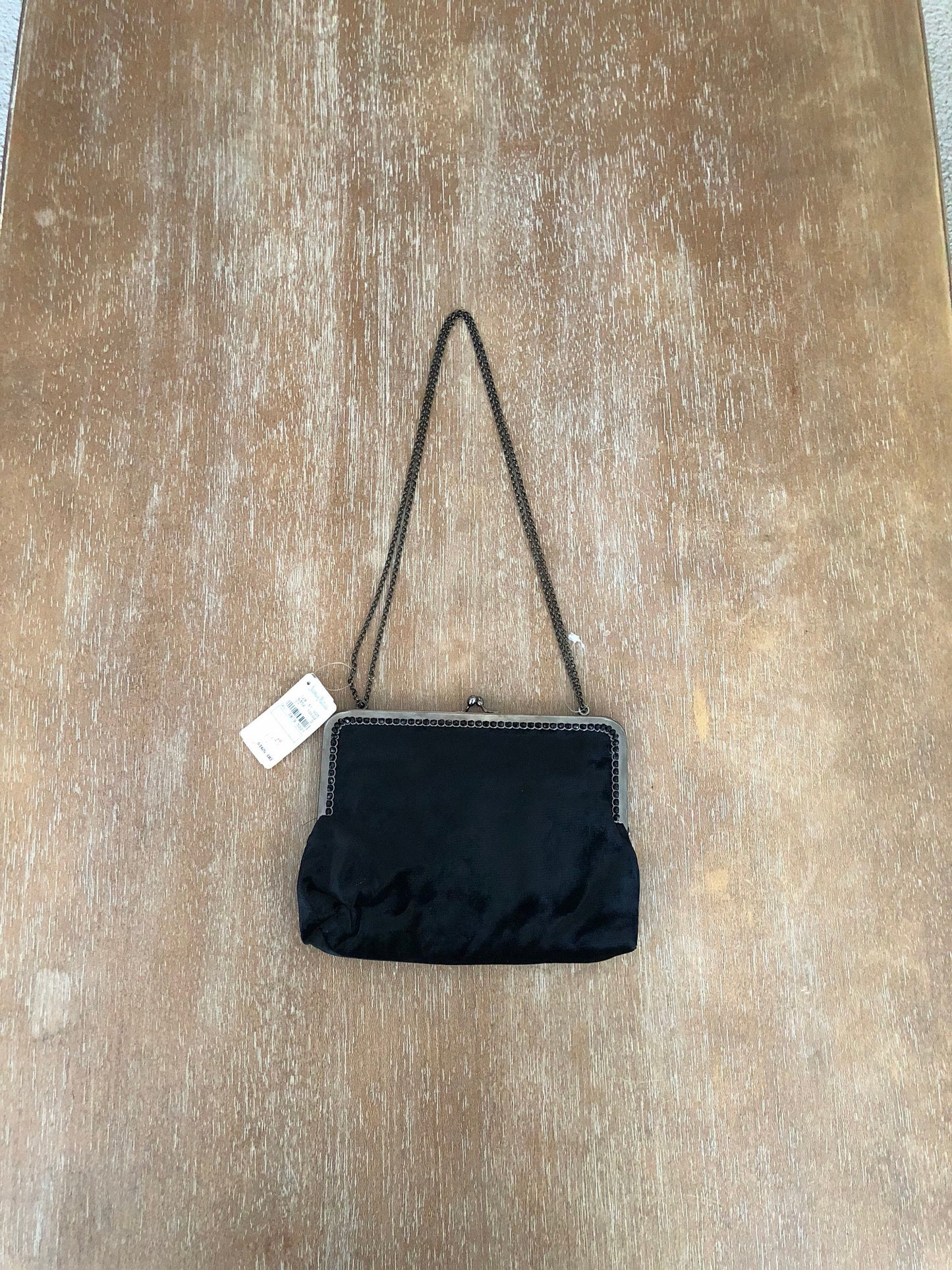 Vintage Black Velvet Neiman Marcus Rada Evening Bag