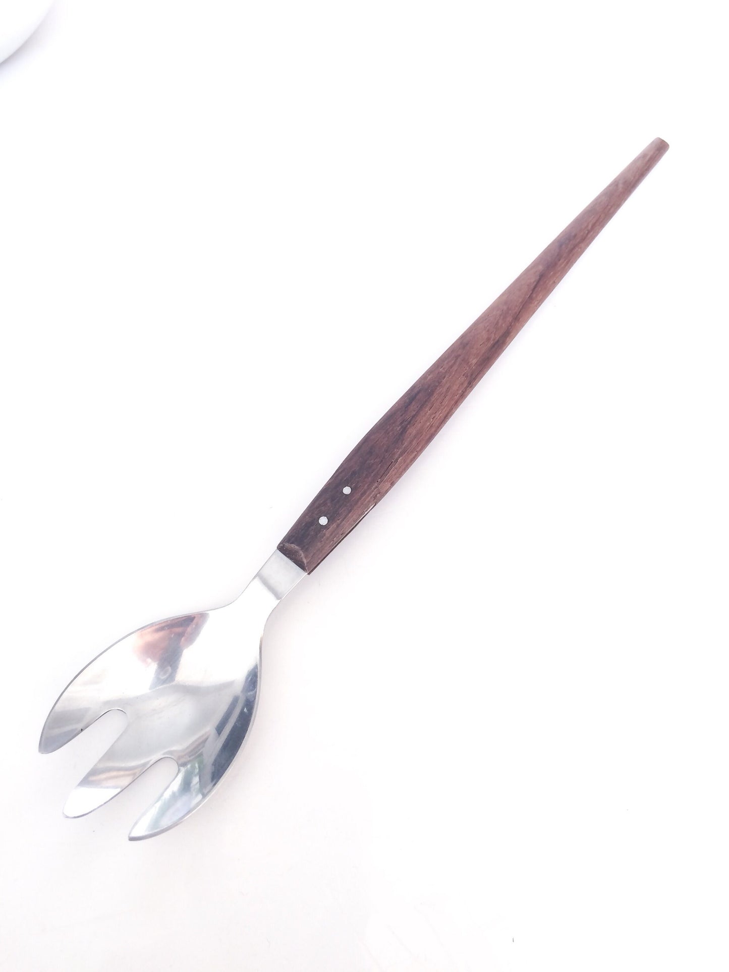 Mid Modern Danish Wood Serving Fork