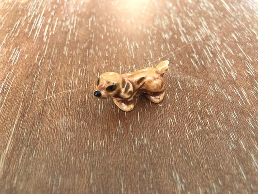 Vintage Brown Dog Spaniel Figurine