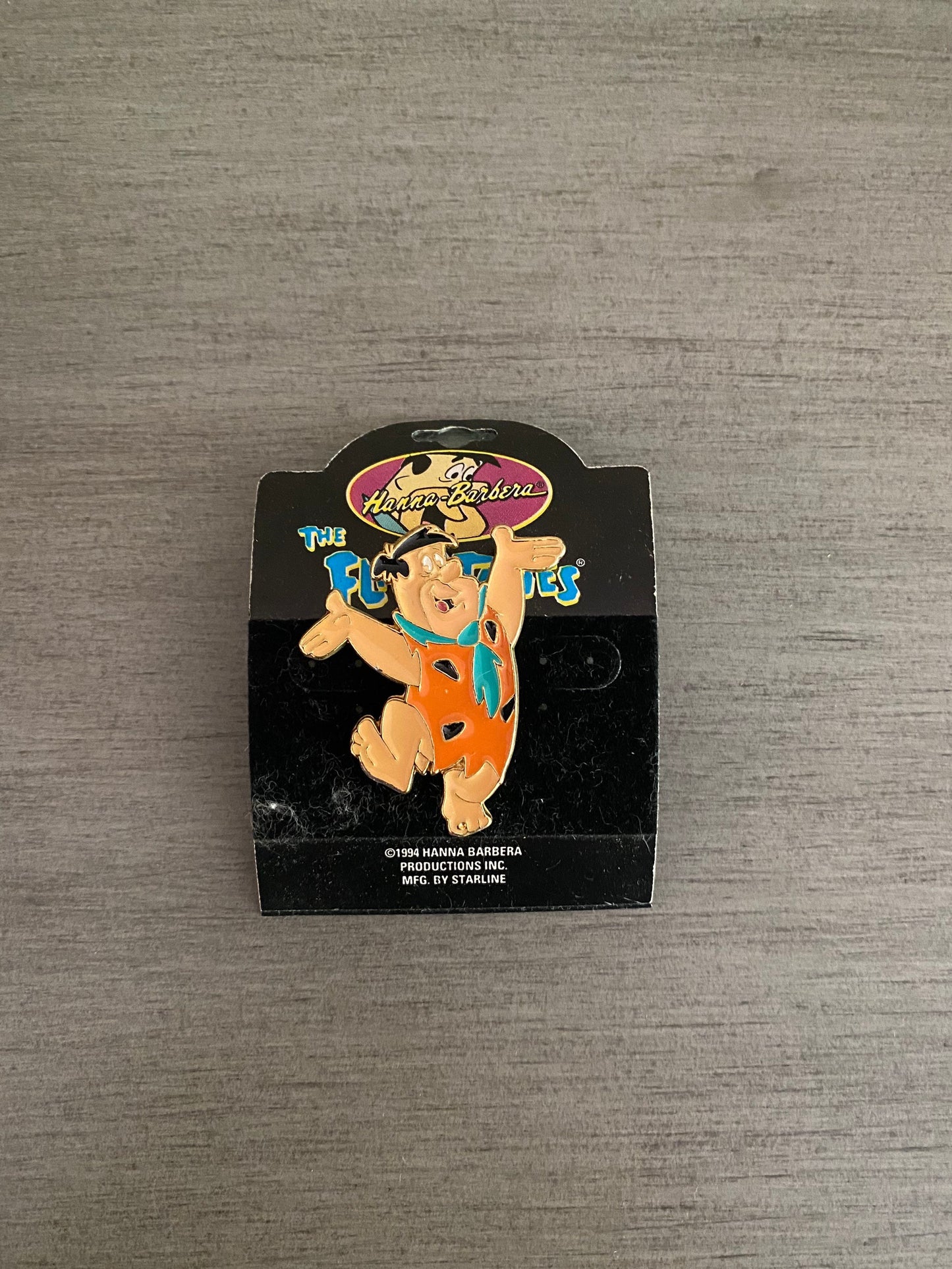 The Flintstones Fred Flintstone Pin Hanna Barbera Productions