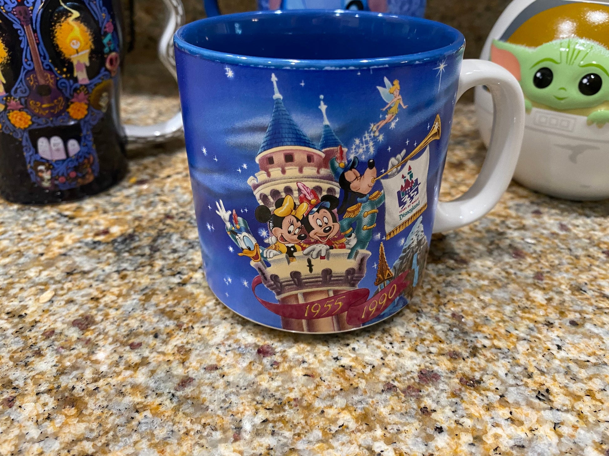 Vintage Disneyland the Original Disney Mickey Mouse Castle Mug Coffee Cup 