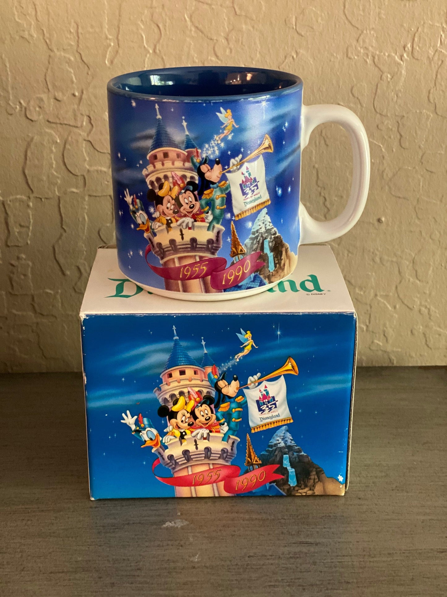 Disneyland 35th Anniversary Celebration Souvenir Coffee Cup Mug