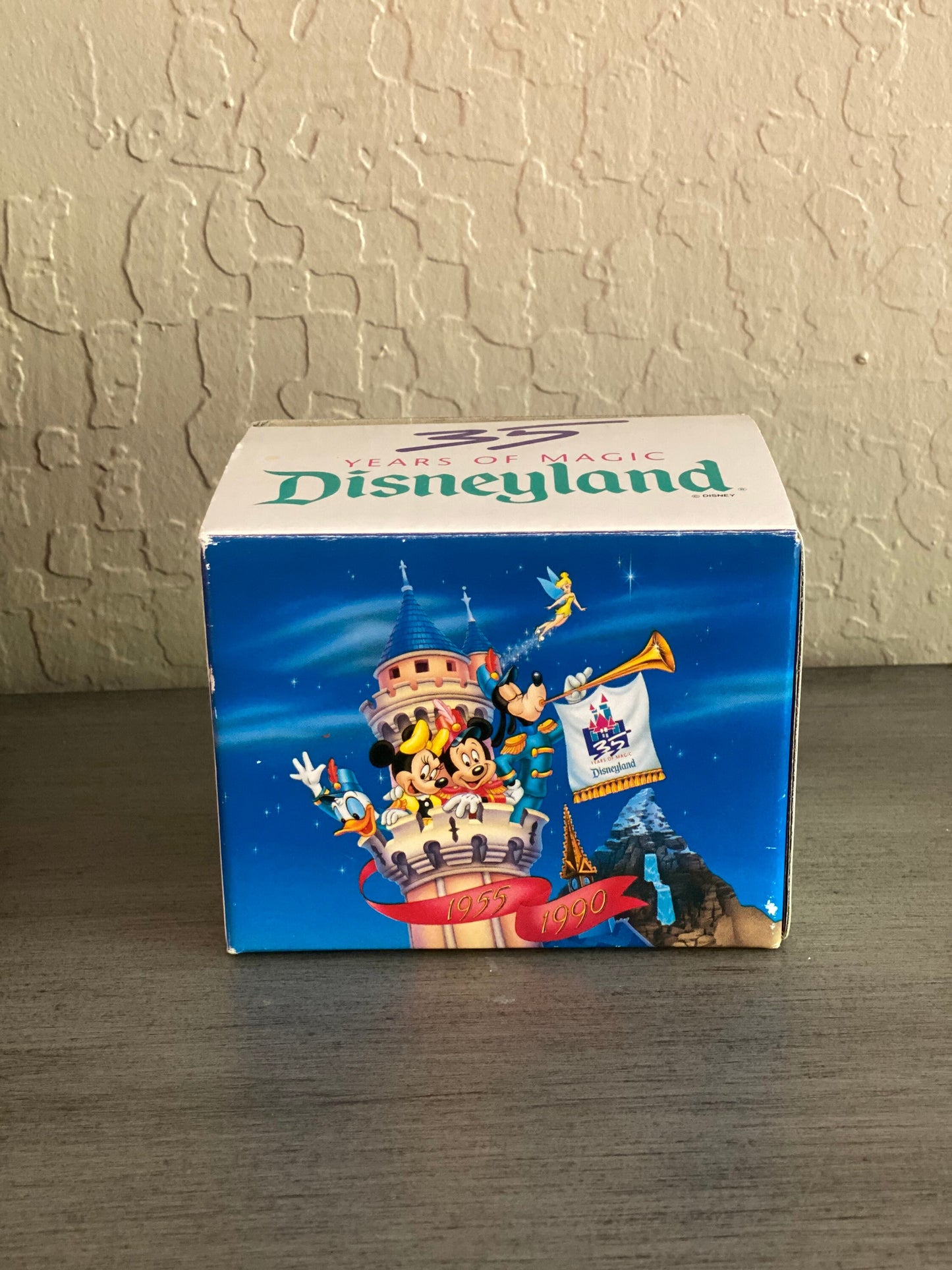 Disneyland 35th Anniversary Celebration Souvenir Coffee Cup Mug