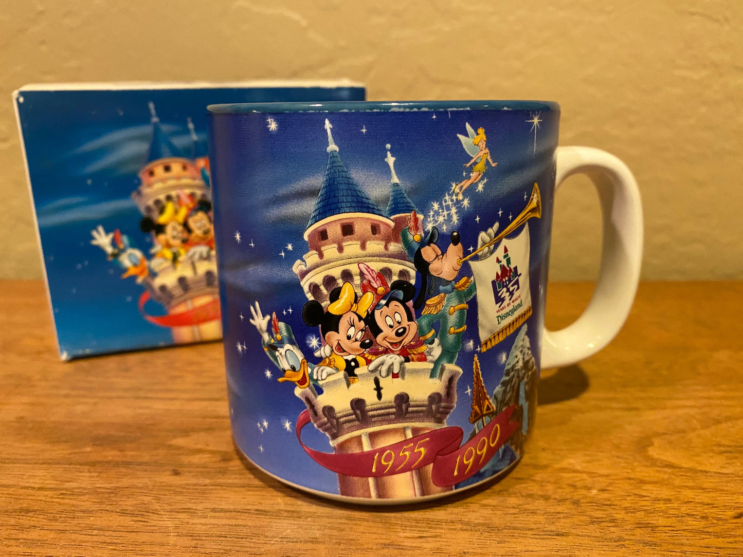 Disneyland 35th Anniversary Celebration Souvenir Coffee Cup Mug