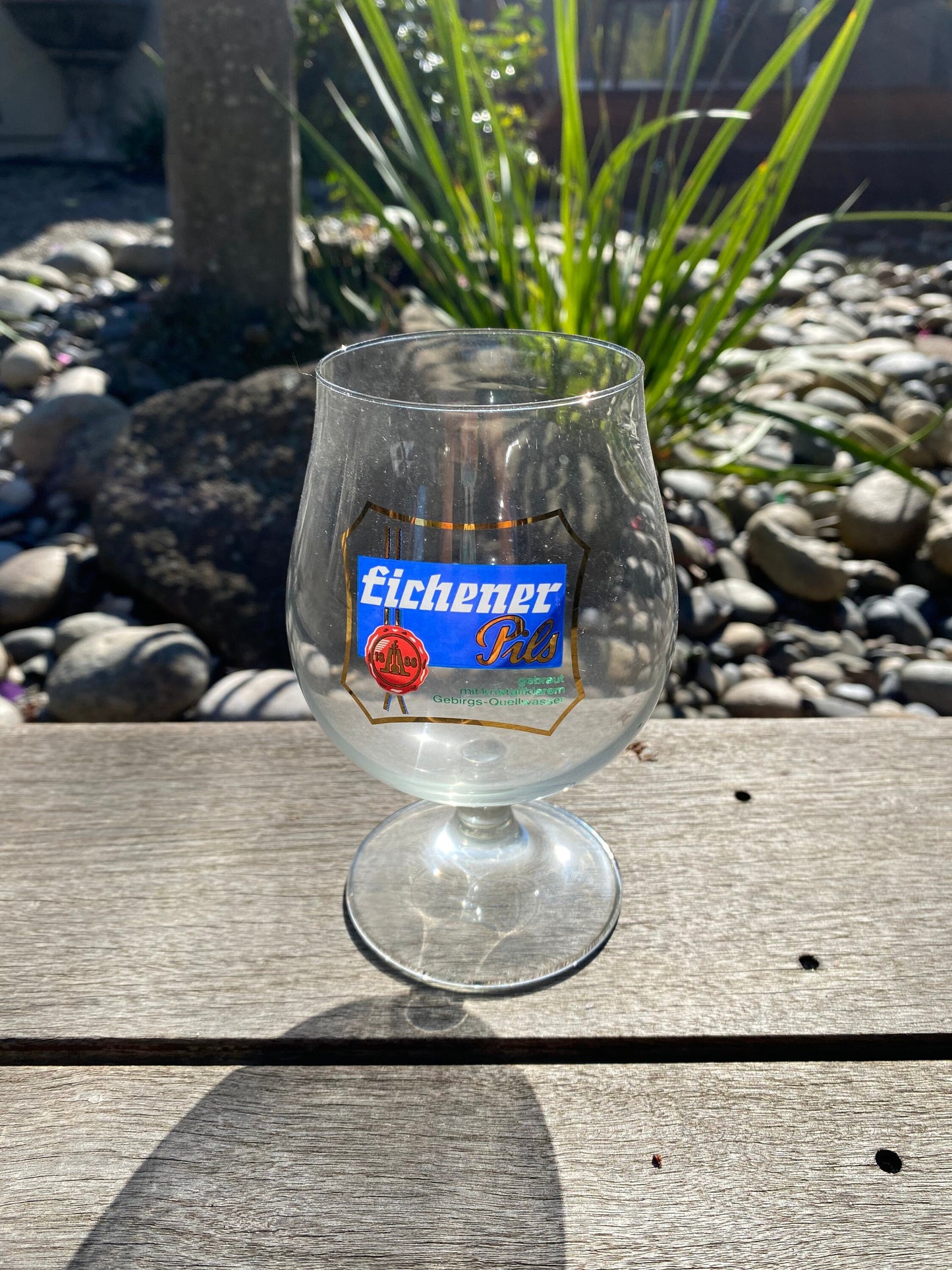 Vintage Eichener Pils Beer Glass Tulip Beer Glass