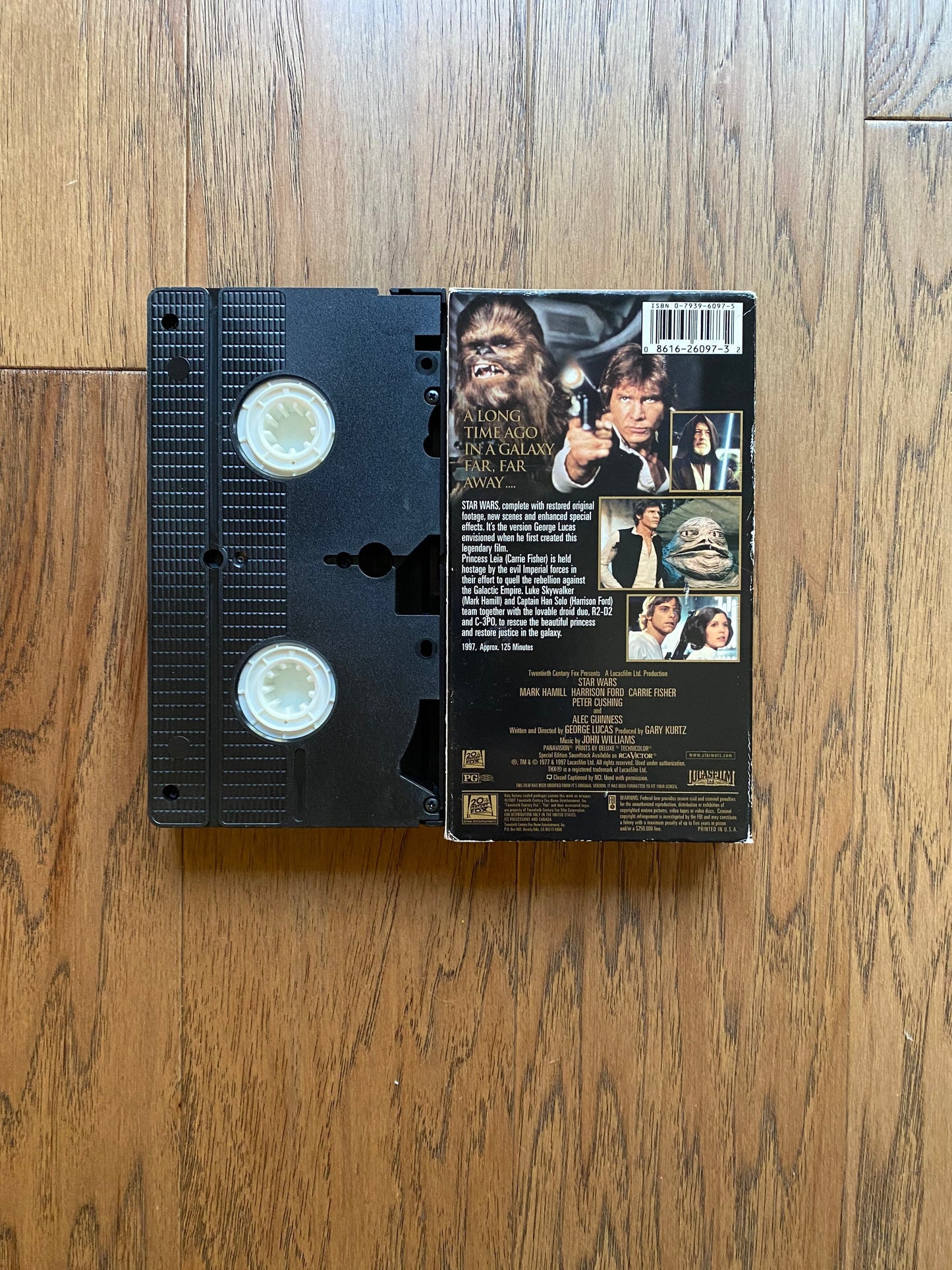 1997 Star Wars Video VHS