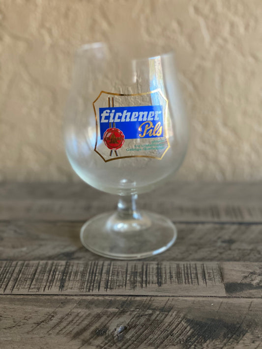 Vintage Eichener Pils Beer Glass Tulip Beer Glass