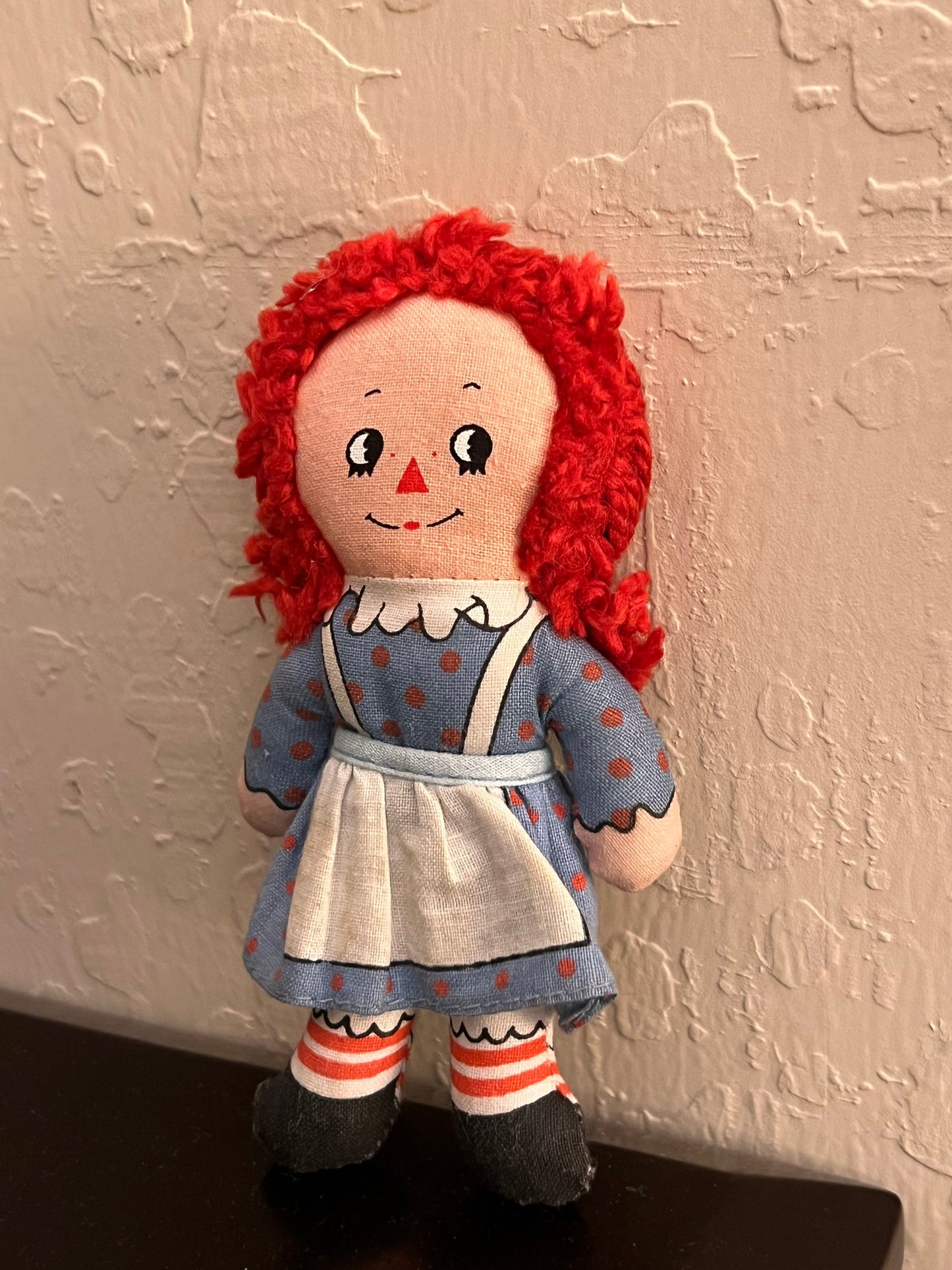 Raggedy Ann Holiday Christmas Ornament Raggedy Ann Mislabeled Plush Knickerbocker