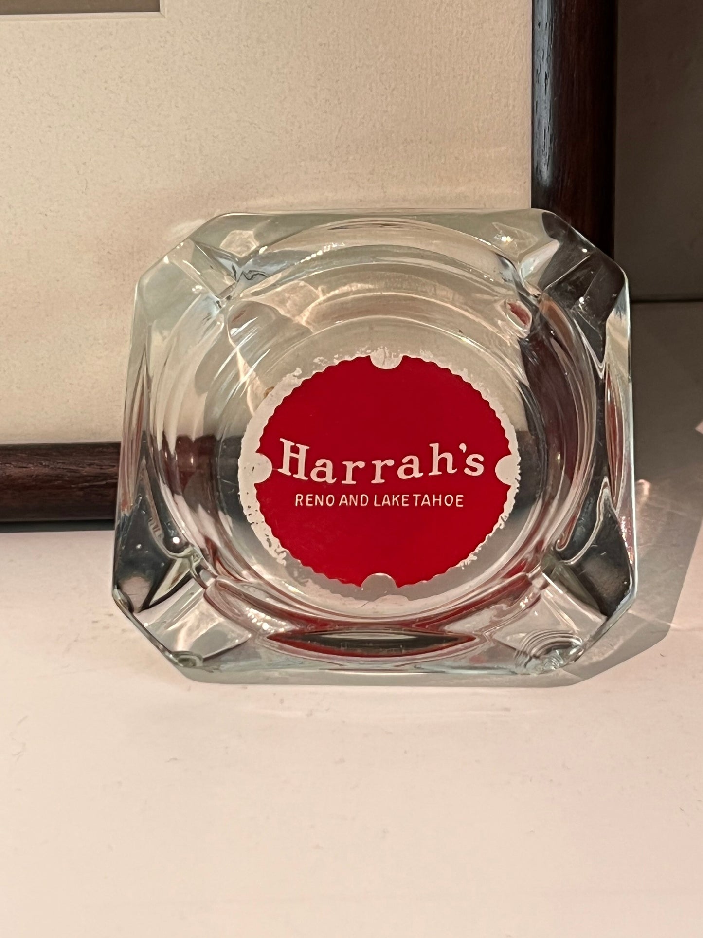 Harrah's Casino Lake Tahoe and Reno Collectible Ashtray