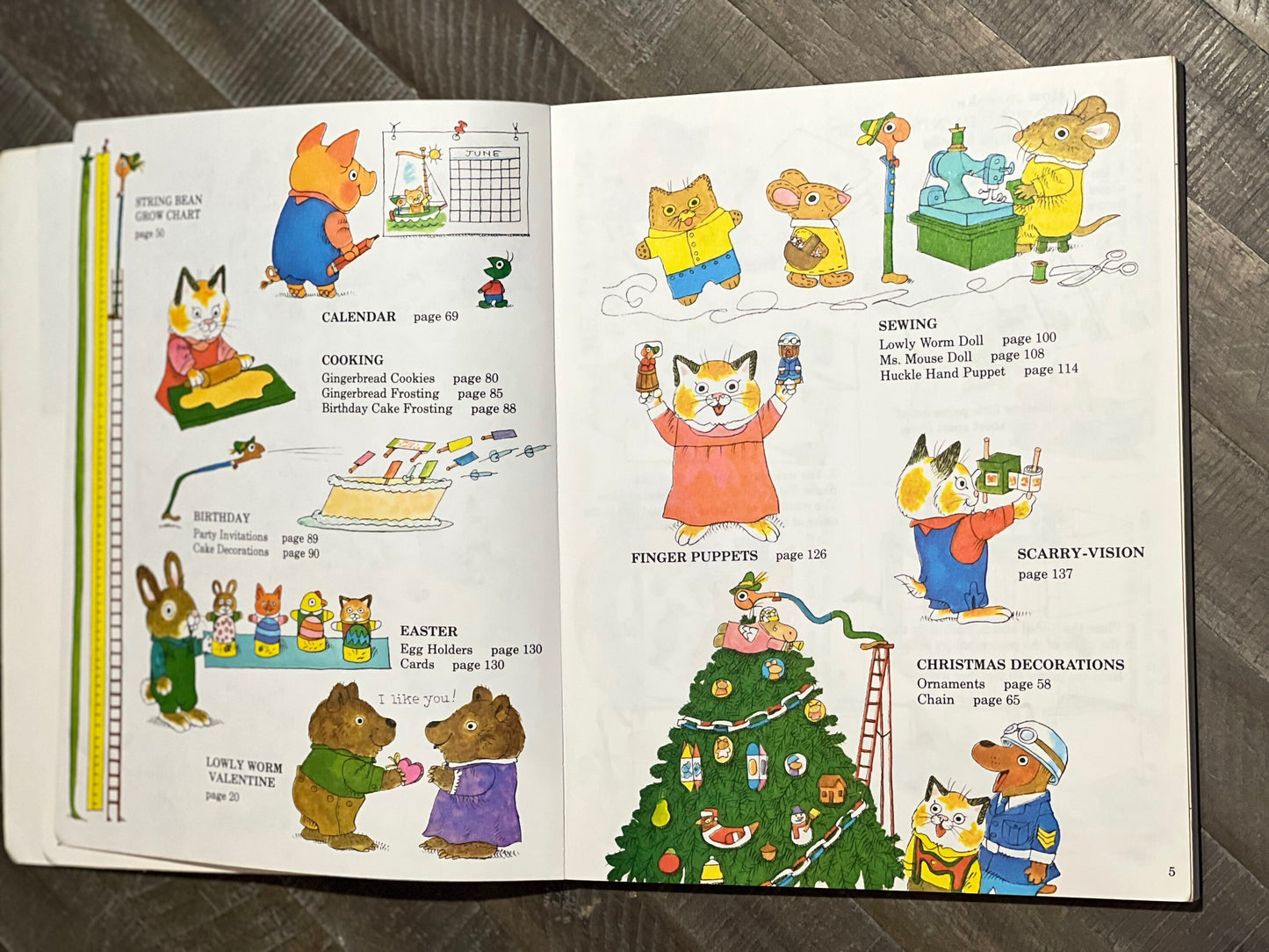 RARE Richard Scarry Best Make It Book Ever