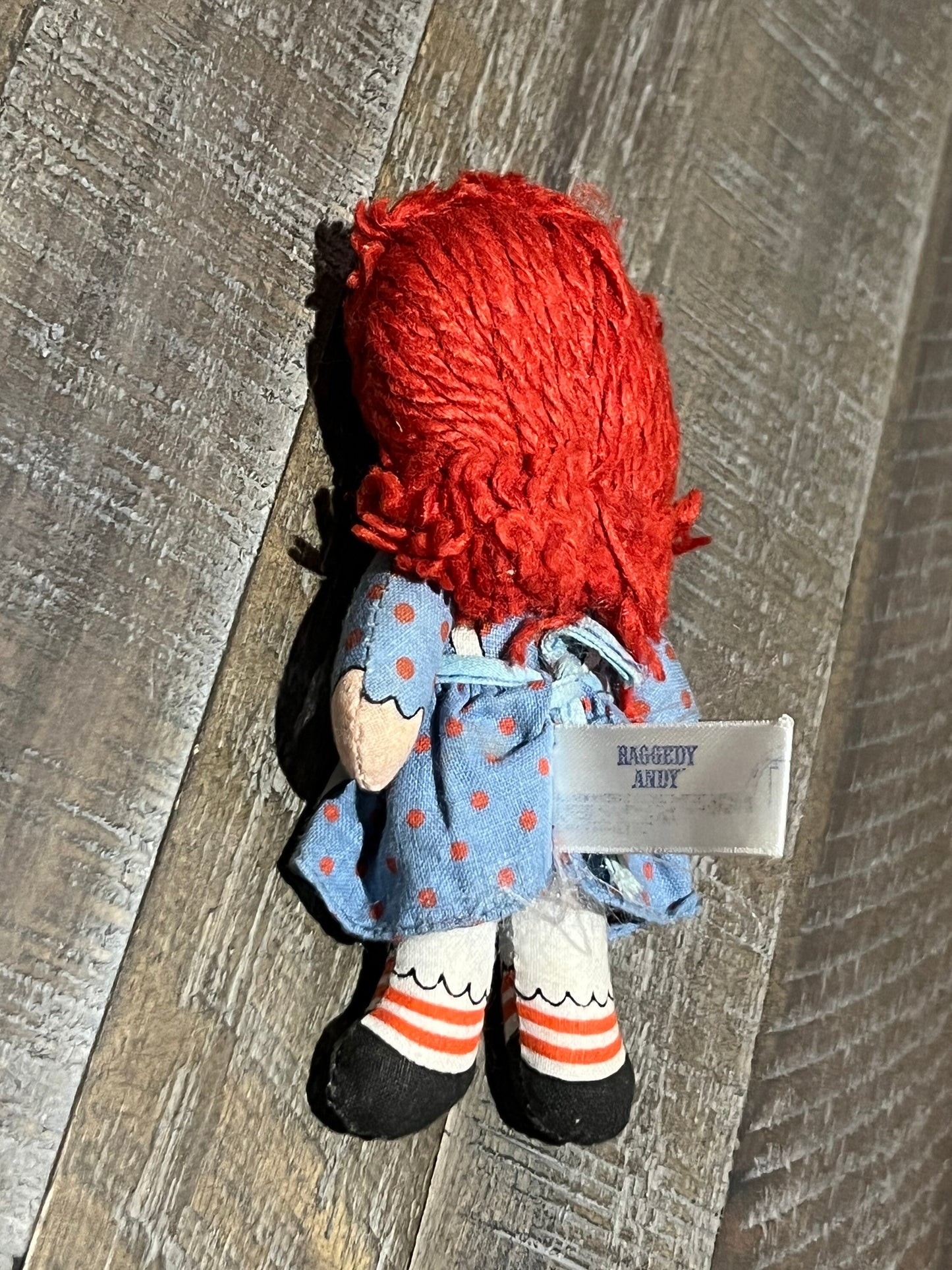 Raggedy Ann Holiday Christmas Ornament Raggedy Ann Mislabeled Plush Knickerbocker