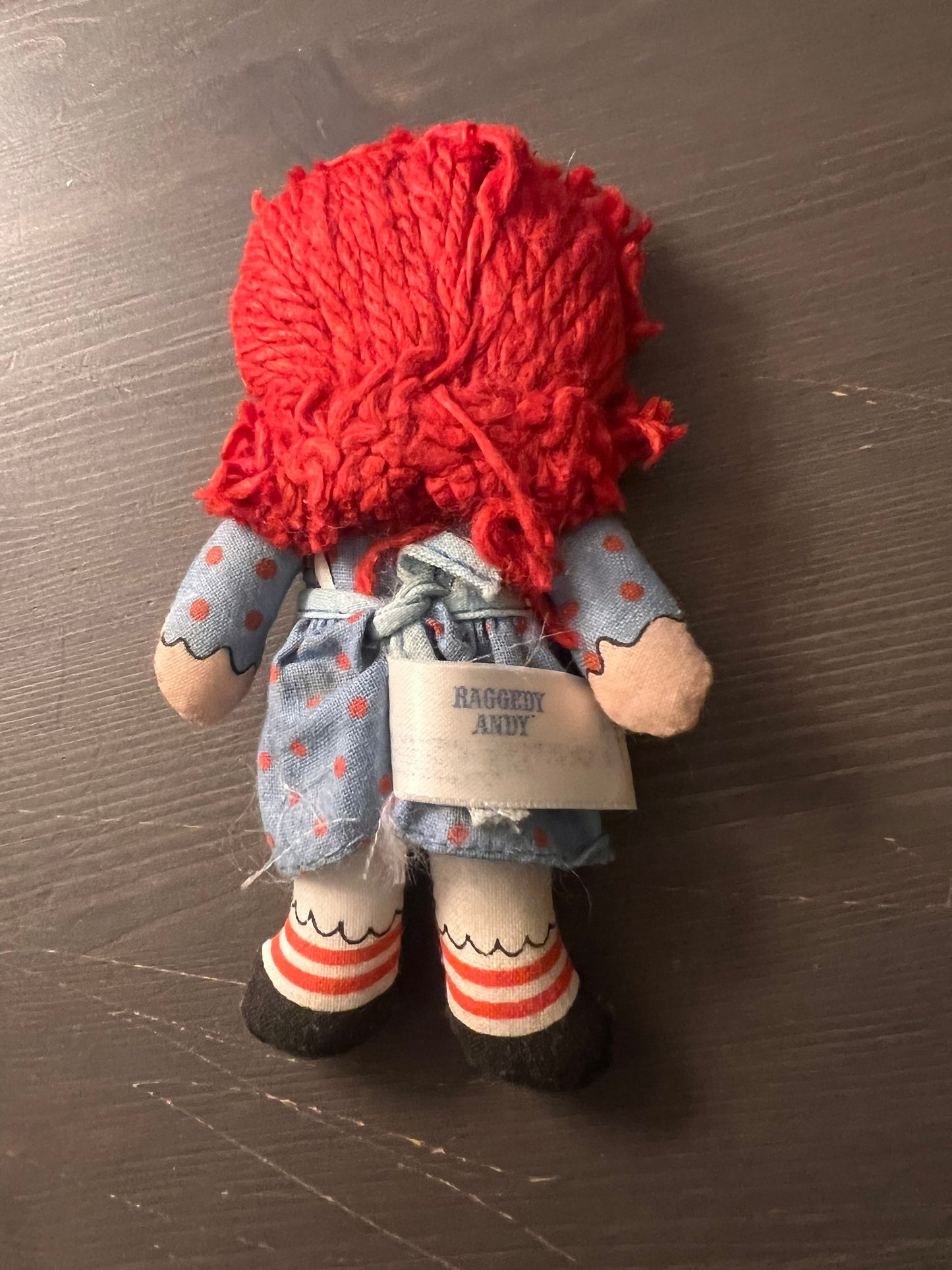 Raggedy Ann Holiday Christmas Ornament Raggedy Ann Mislabeled Plush Knickerbocker