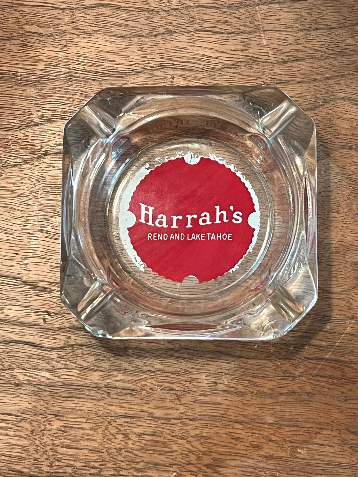 Harrah's Casino Lake Tahoe and Reno Collectible Ashtray