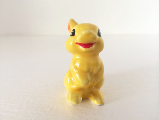 Vintage Disney  Bambi Yellow Thumper made by Goebel