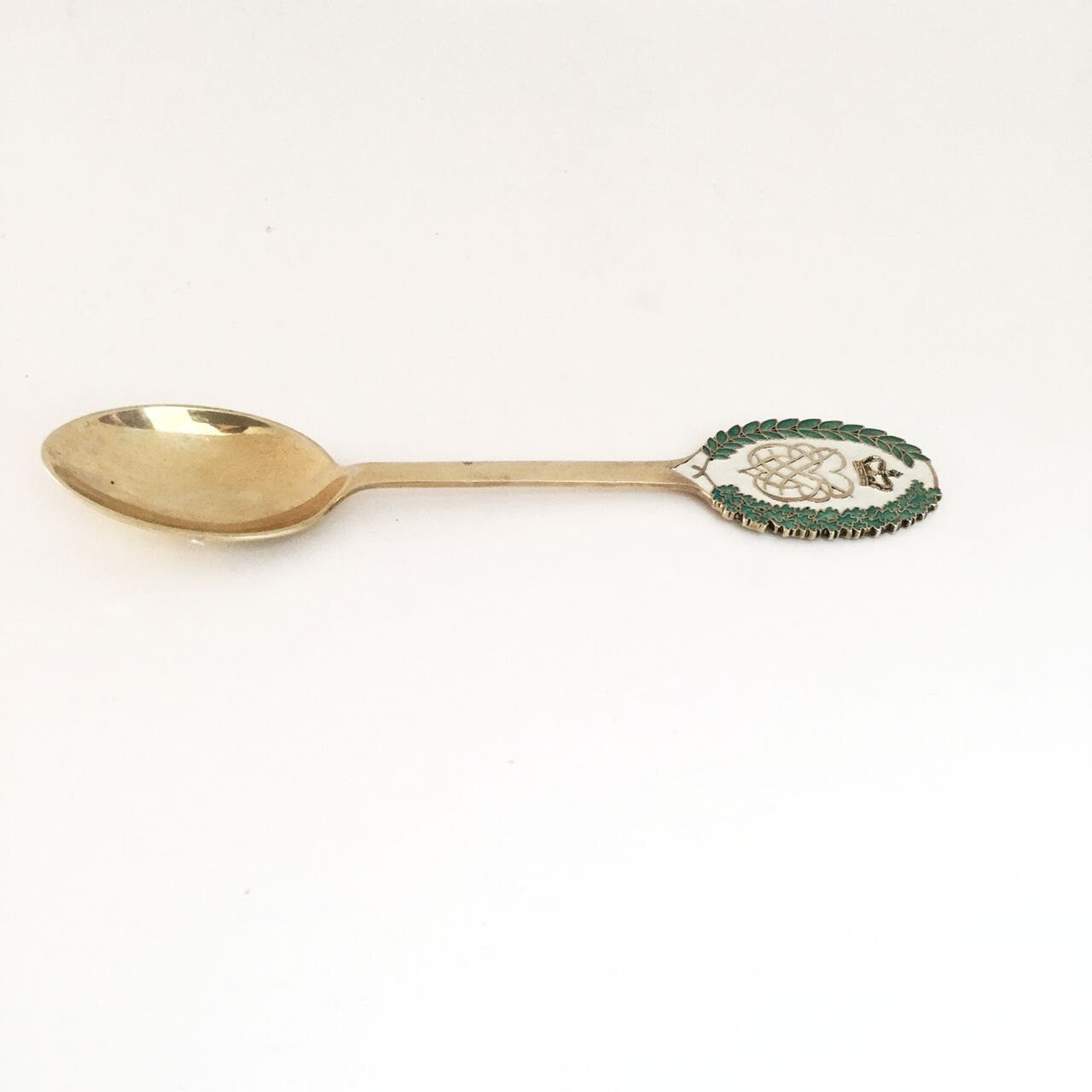 Danish Princess Benidikte Commemorative Wedding Spoon 1968